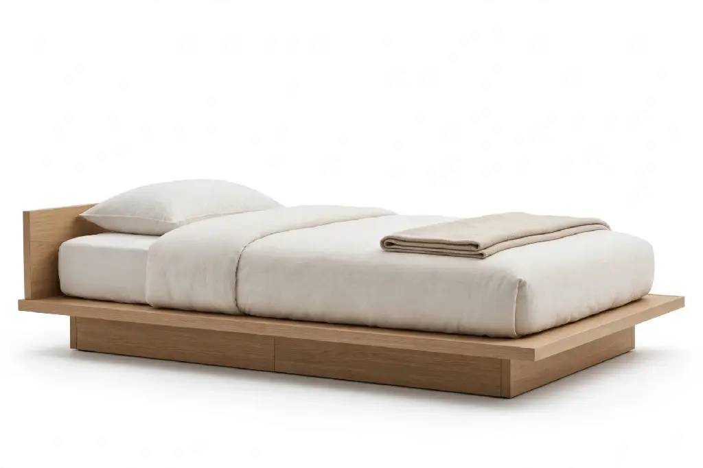 Low-Platform-Japanese-Single-Bed---Close-Wood-Detail.webp