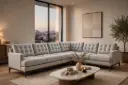 Modern Luxury L Shape Sofa Set - 7 Seater Corner Sofa Design | Custom Made Sofa in Karachi